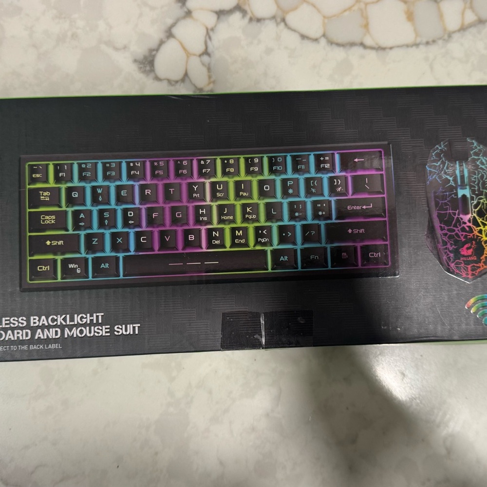 RGB Backlit Keyboard and Mouse Set